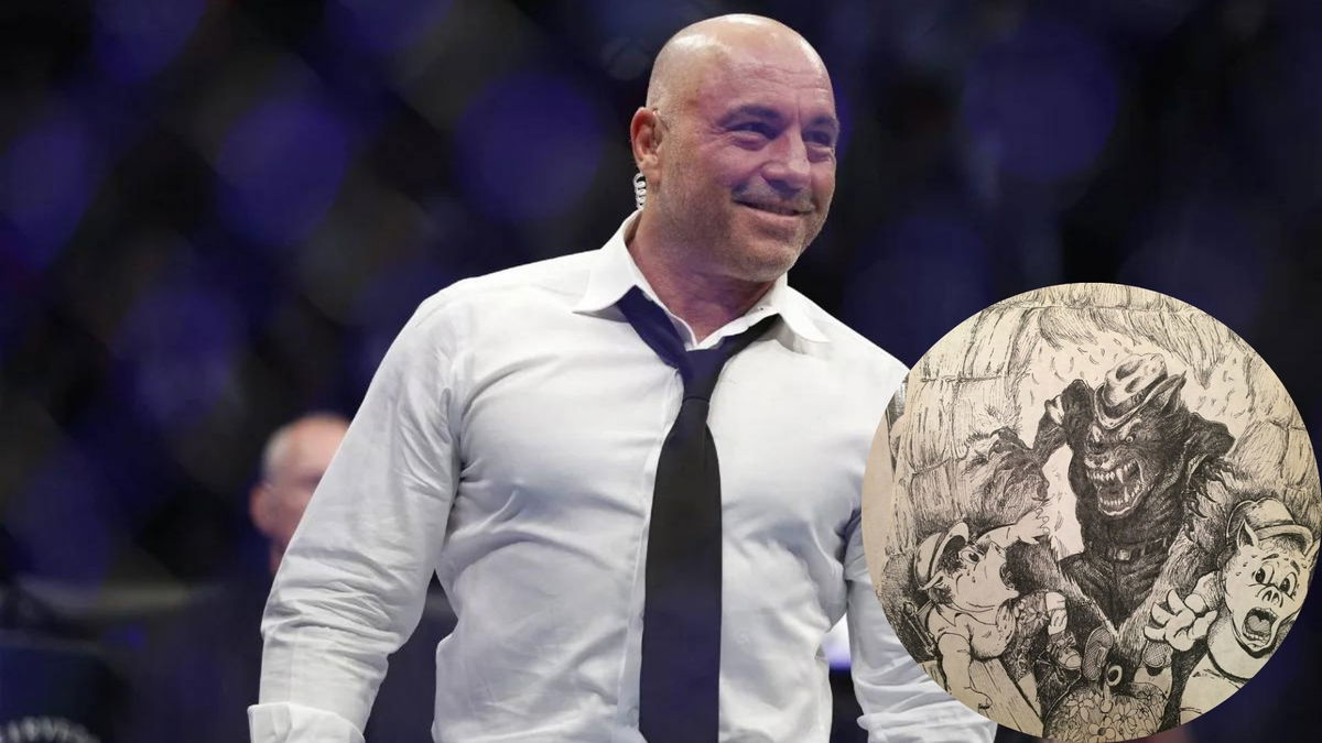 Find Out What Joe Rogan Three Little Pigs Drawing Is About