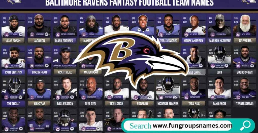 Baltimore Ravens Fantasy Football Names: Ultimate Guide (Unique Names to Make Your Team Stand Out)