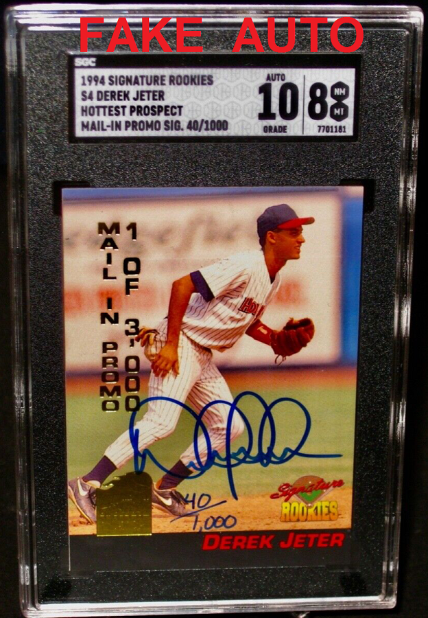 Derek Jeter Autograph Value: How to Tell if Its Real? Avoid Fakes!