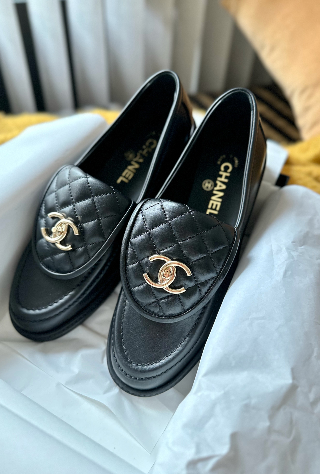 Green Chanel loafers review: Are they comfortable?  Heres my honest opinion after wearing them!