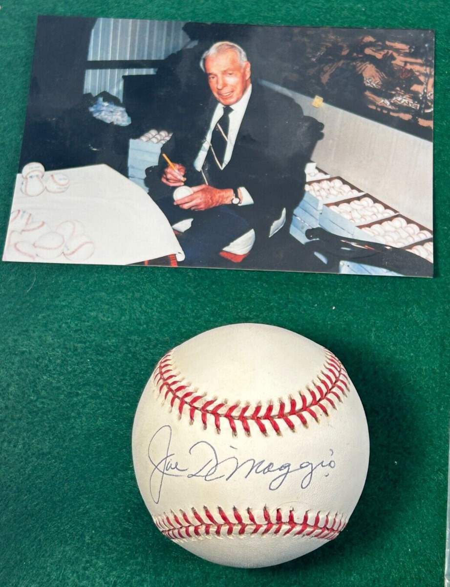 Looking for a Joe DiMaggio Signed Photo? Check Out These Trusted Sources for Authentic Memorabilia Now.