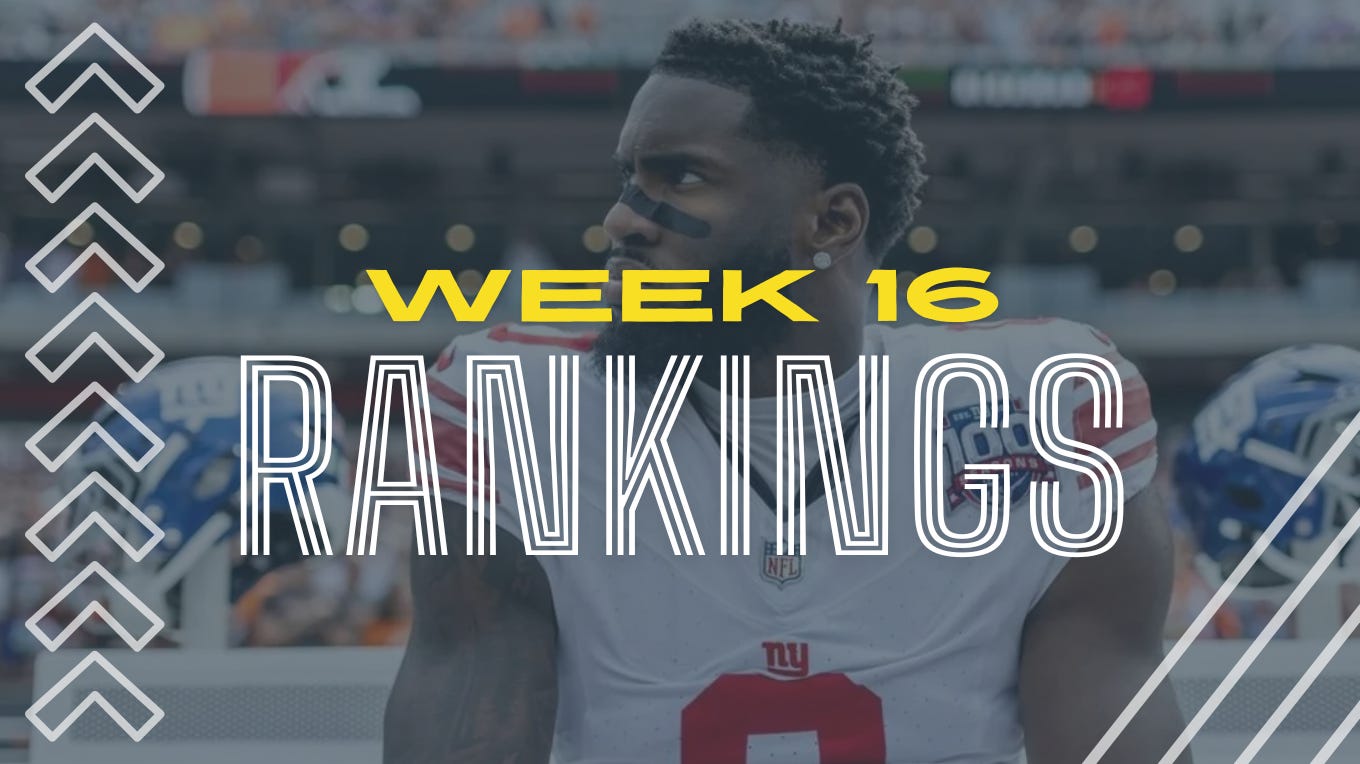 idp rankings week 16 whats new see whos up and down