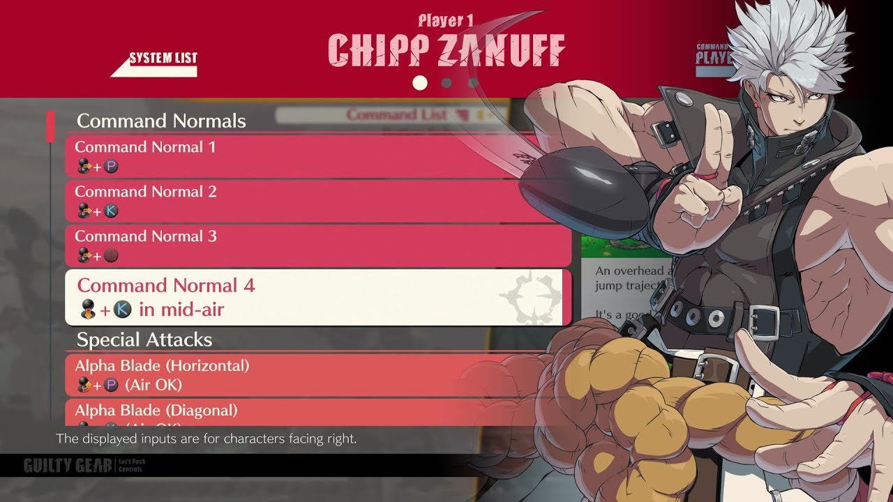 Chipp Zanuff Move List: Everything You Need to Know to Play Him Right!