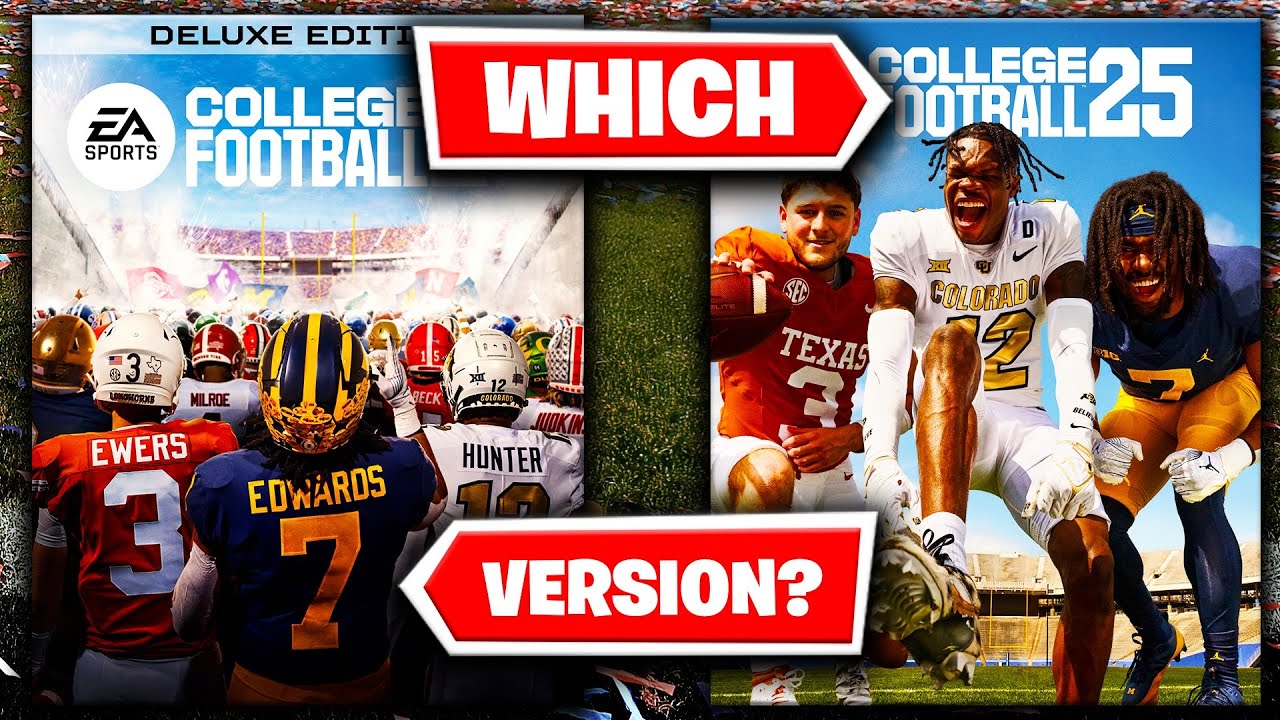 ncaa football 25 deluxe edition vs. Standard: Which One to Get? We Compare the Content and Value for You!