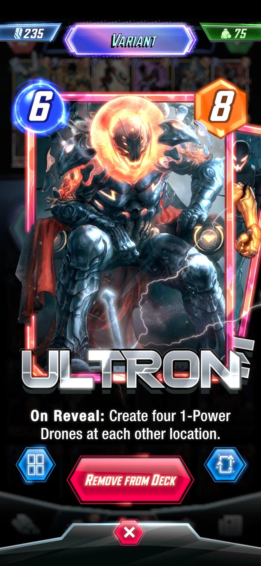 Ultron Variants Marvel Snap:  How to Use Them and Build the Best Deck to Win More Games!