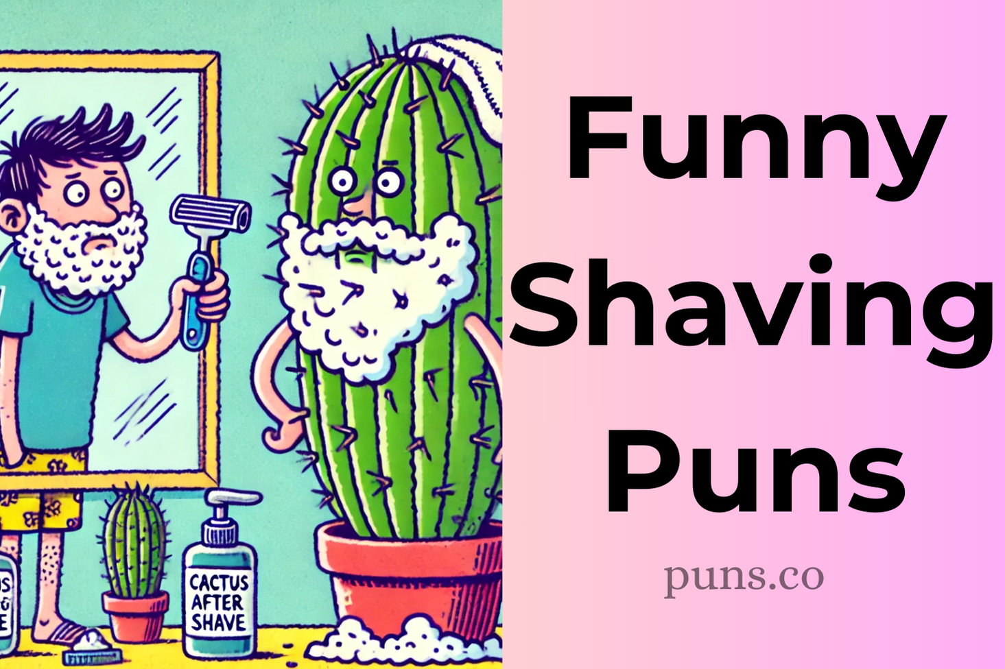 Funny Puns About Shaving: Get Ready to Laugh Your Face Smooth