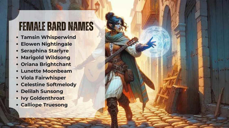 Cool Bard Names List: Find the Perfect Name Here