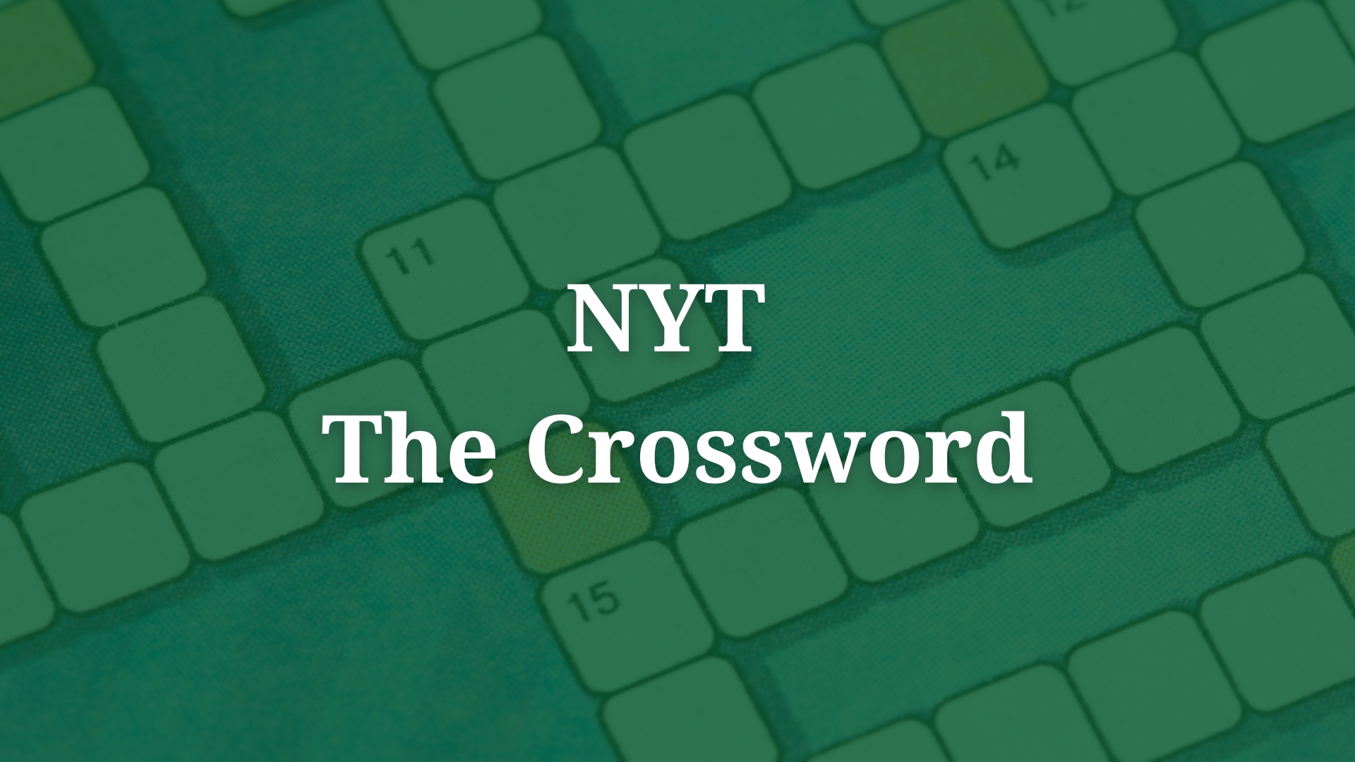 How to solve central position crossword? We have some simple answers.