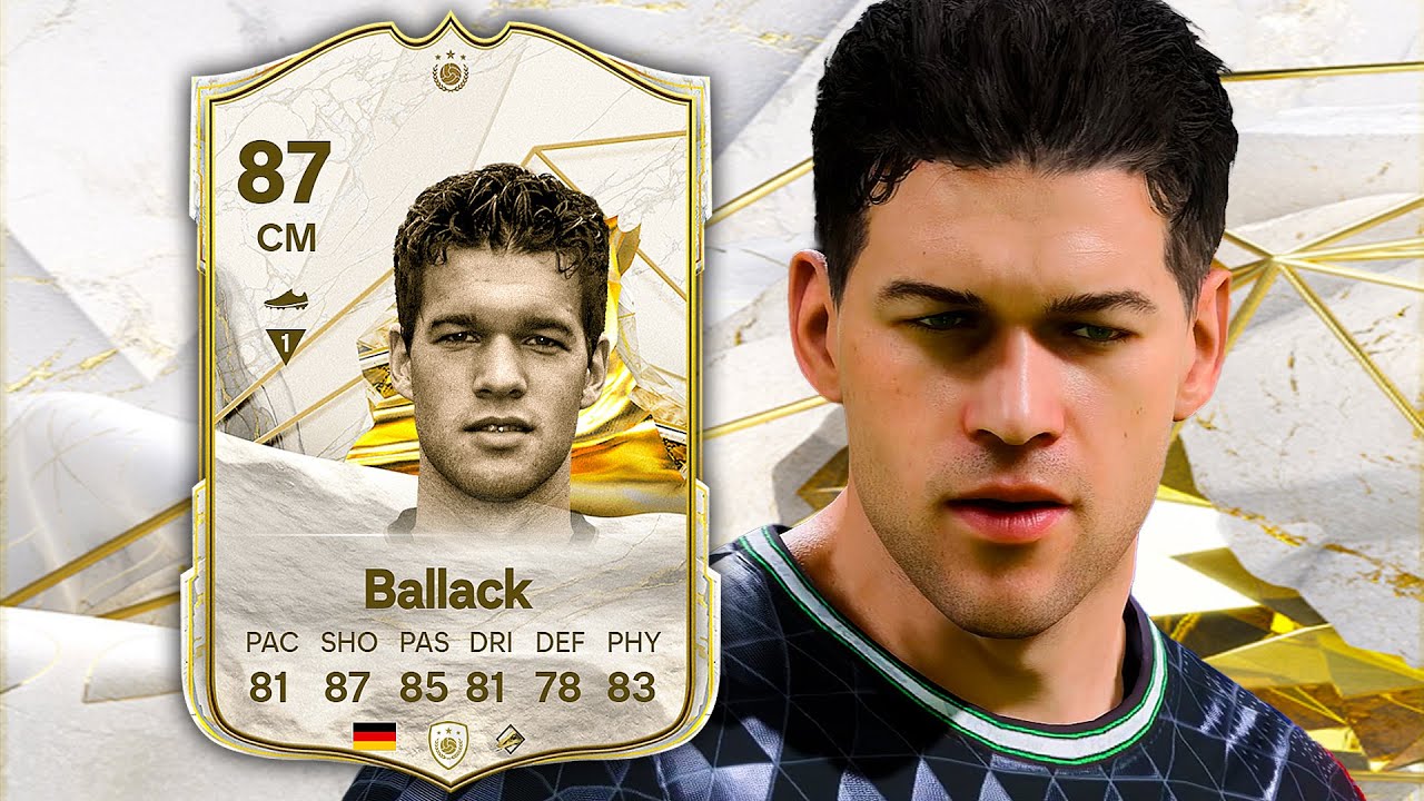 Michael Ballack - Icon EA FC 24: Is He Worth it in Ultimate Team?