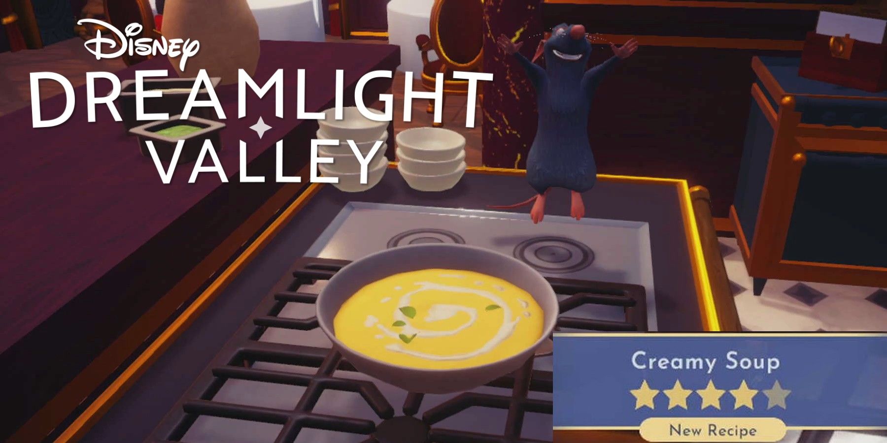 Dreamlight Valley: How to cook perfect Creamy Soup and top secret.