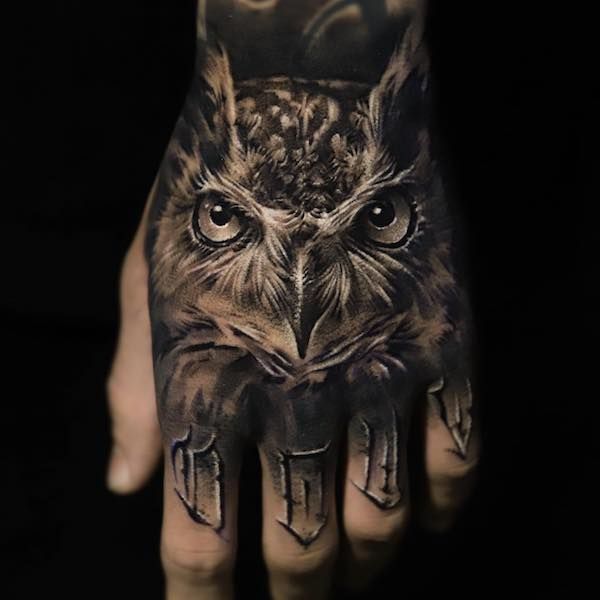 Owl Hand Tattoo: Unveiling the Meaning (Styles&Ideas)