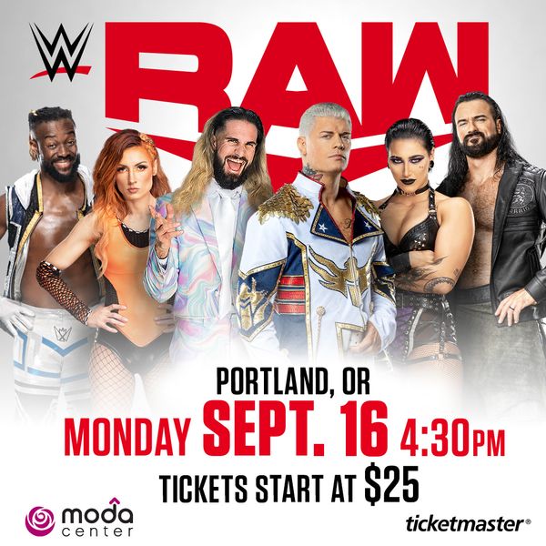 Experience WWE Raw in Portland: Dont Miss the Show!