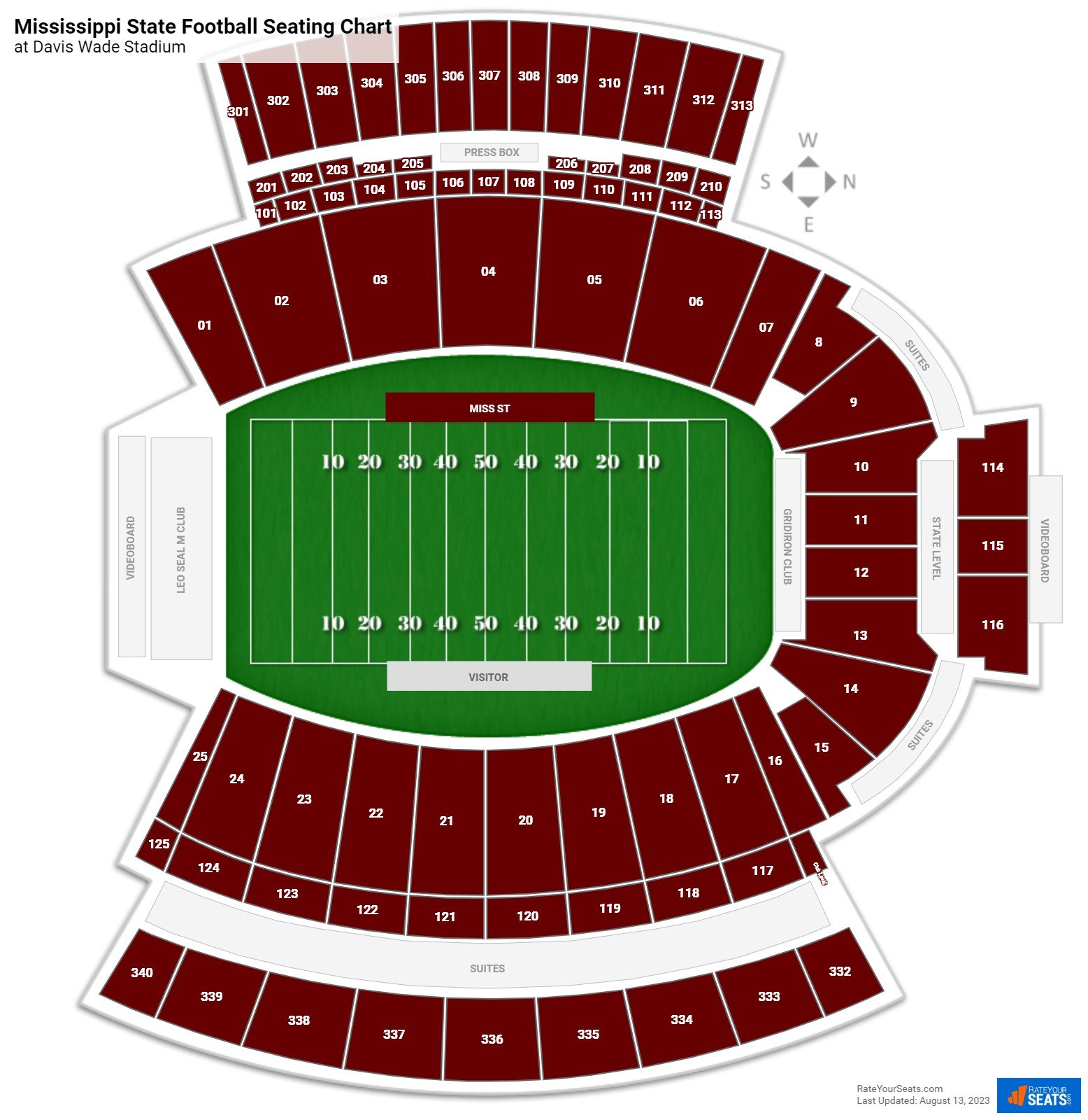 Need a Davis Wade Stadium Seating Map? Your Quick Seat Finder!