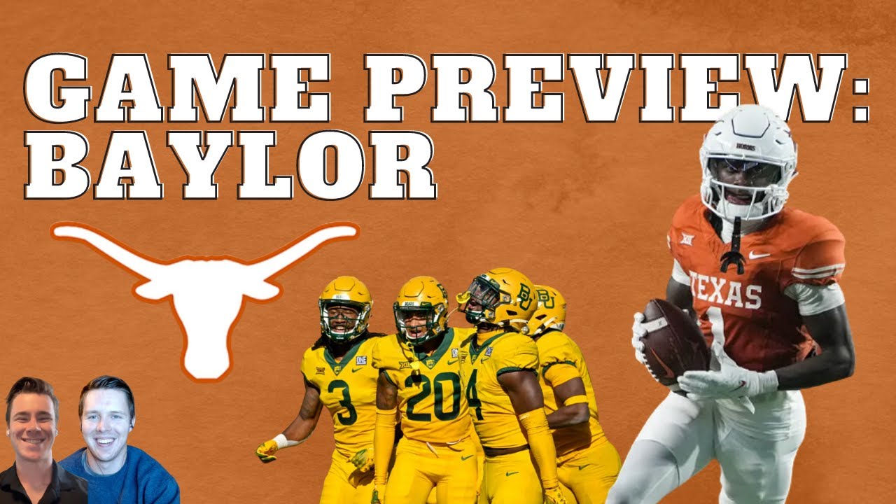 Latest Texas vs Baylor Predictions & Game Analysis!