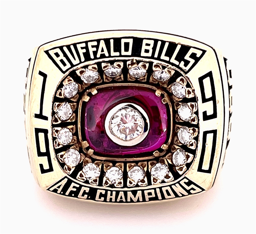 Amazing Bills AFC Championship Rings,Celebrate the big win.