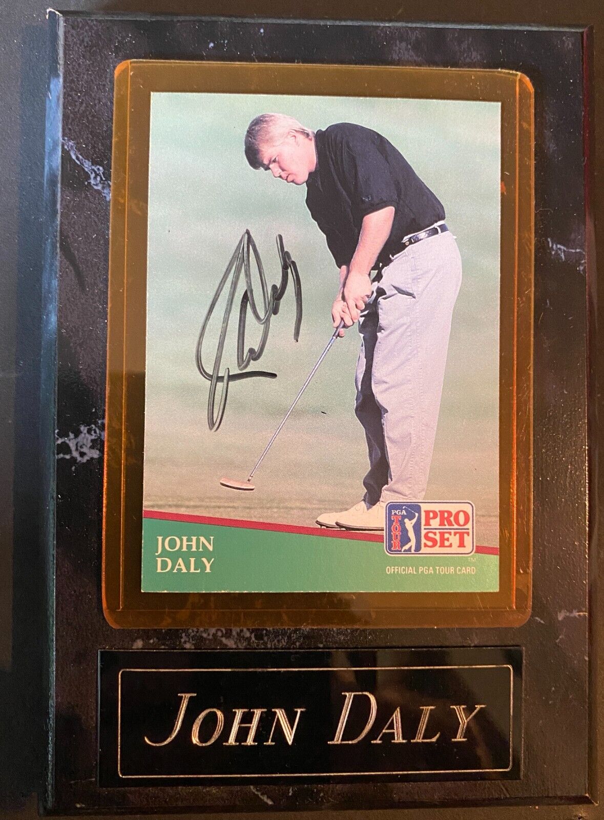 John Daly Autograph Value: Learn, Buy and Sell!