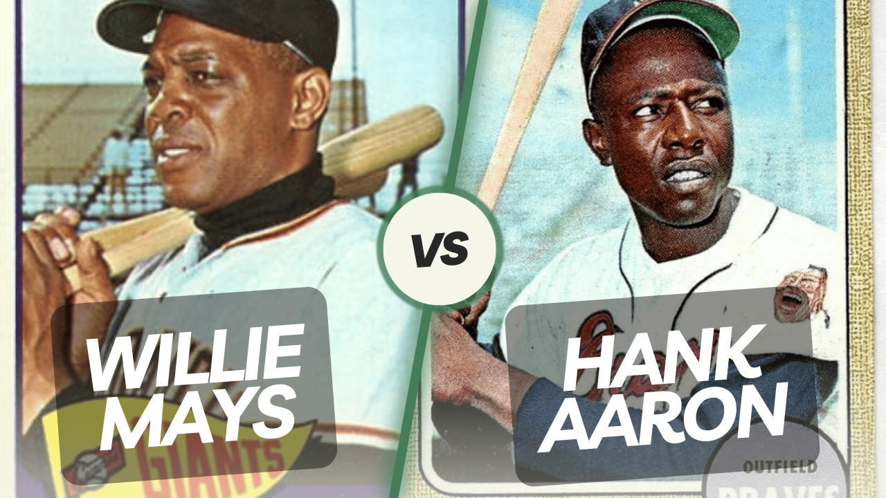 Willie Mays vs Hank Aaron: Which baseball legend career was biggest,stats,facts and more!