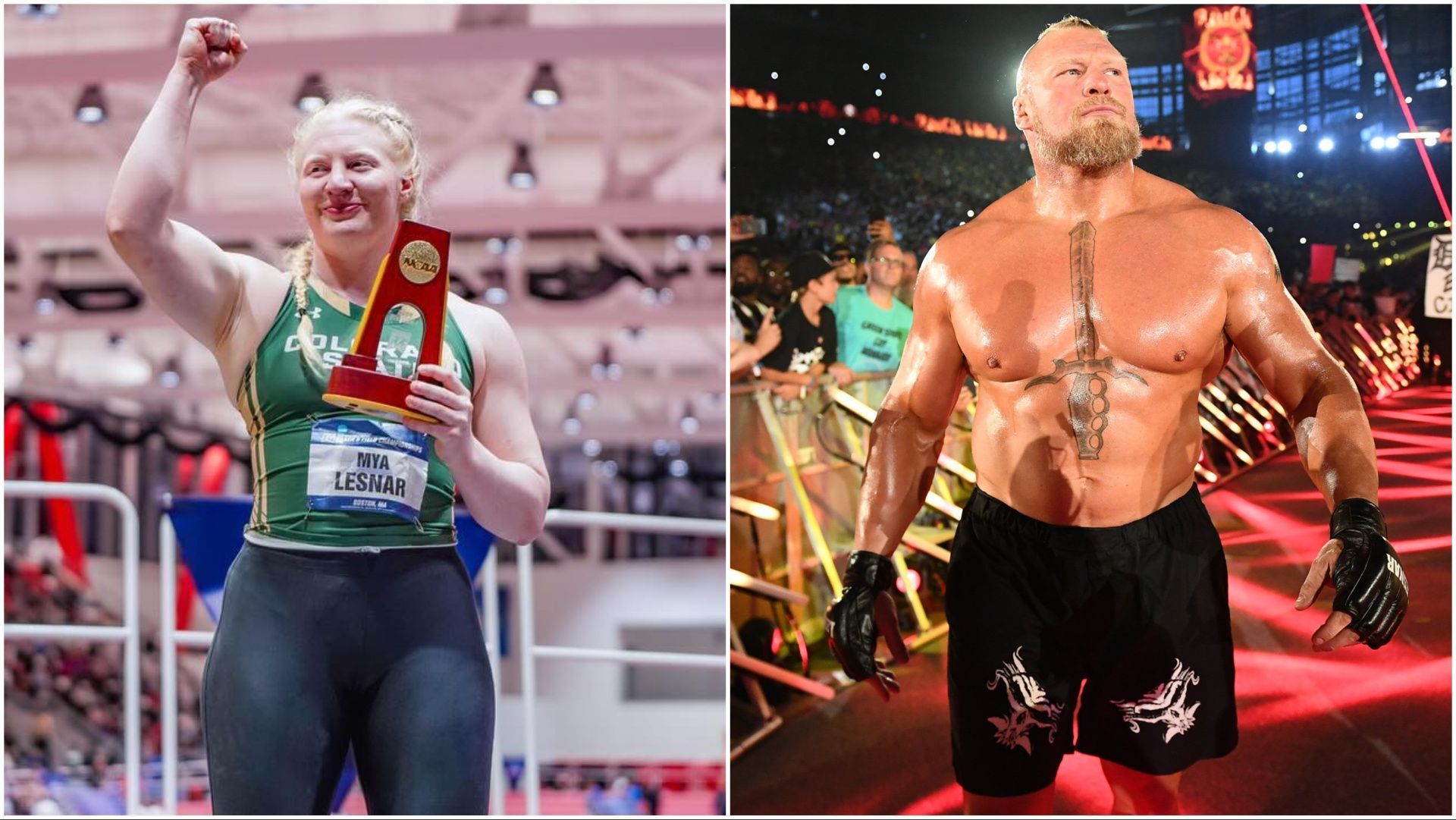 Mya Lynn Lesnar: athelete life(Following in Dad Brocks Footsteps?)