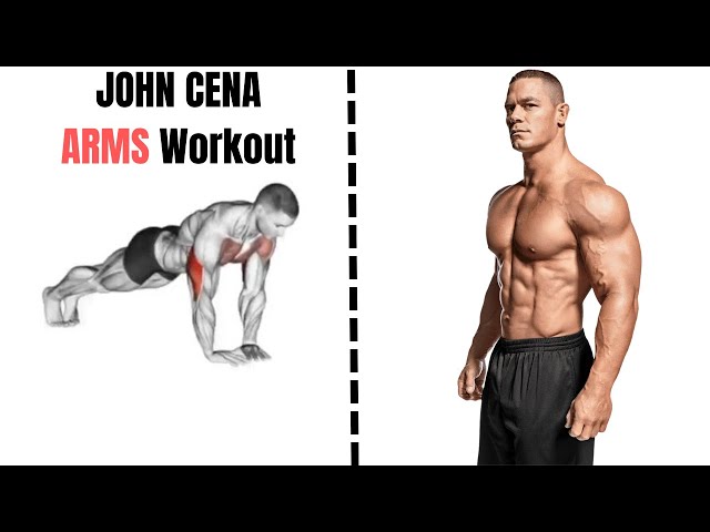 John Cenas Workout: Unlocking the Secret of His Arm Size.