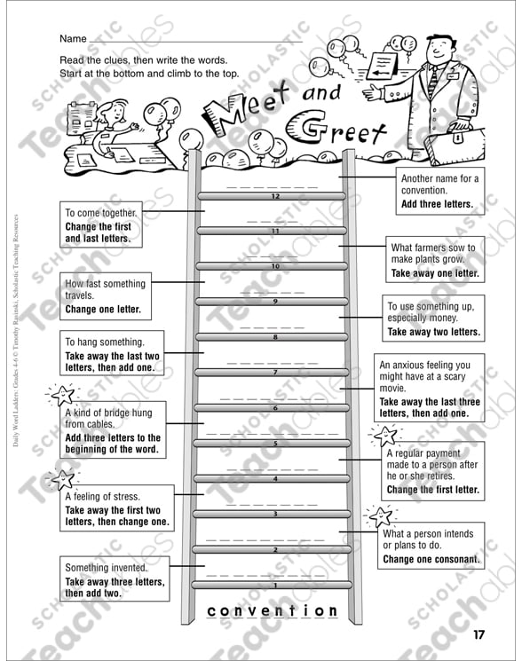 Meet and Greet Word Ladder Answer Key: Simple Steps to Solve!