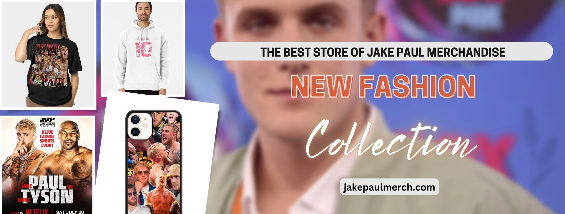 Looking for Jake Paul Merchandise? Discover newest Collections Here!