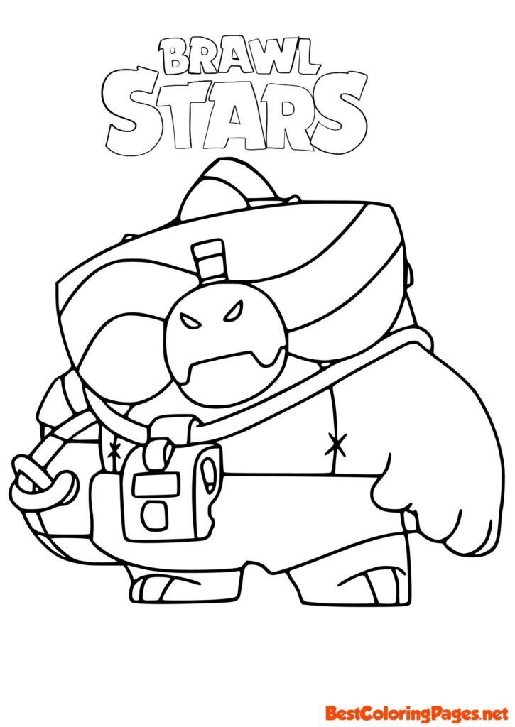 Best Brawl Stars Buzz Coloring Pages:Top Picks for Fans!