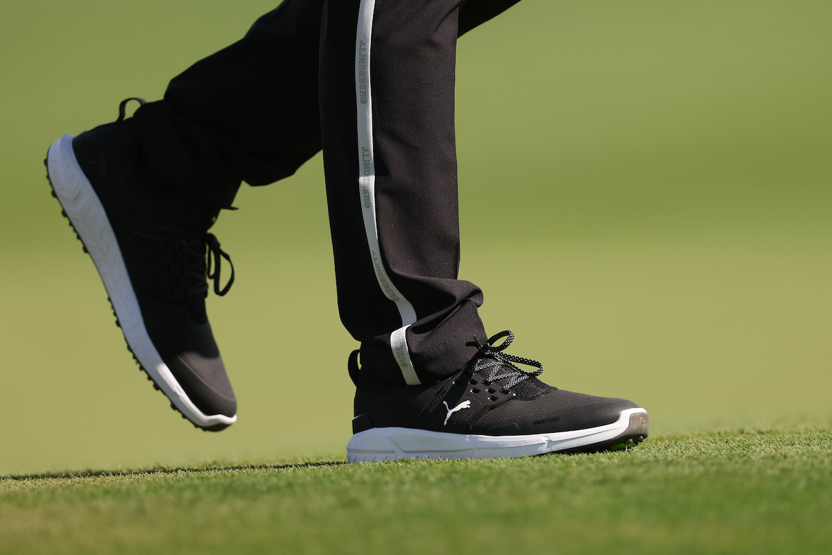 New Gear Alert: Viktor Hovland Debuts Stylish New Shoes.