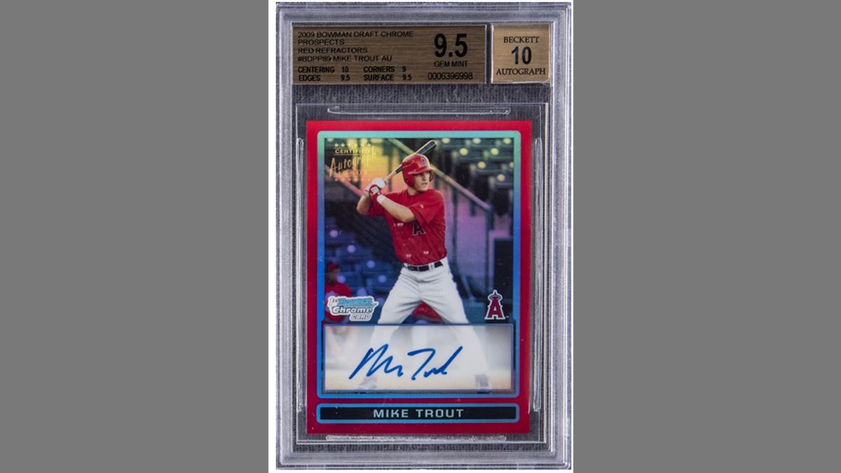 Got a Mike Trout Rookie Card? Heres How Much It Could Be Worth Today.