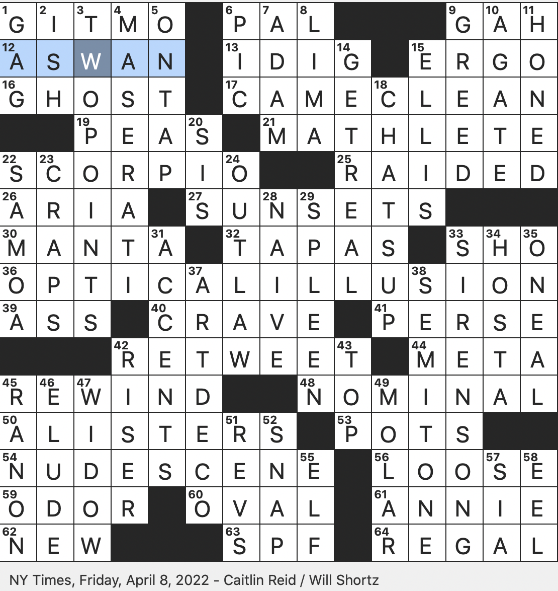 Confused by NYT Crossword? BeatAll Over Again Today!