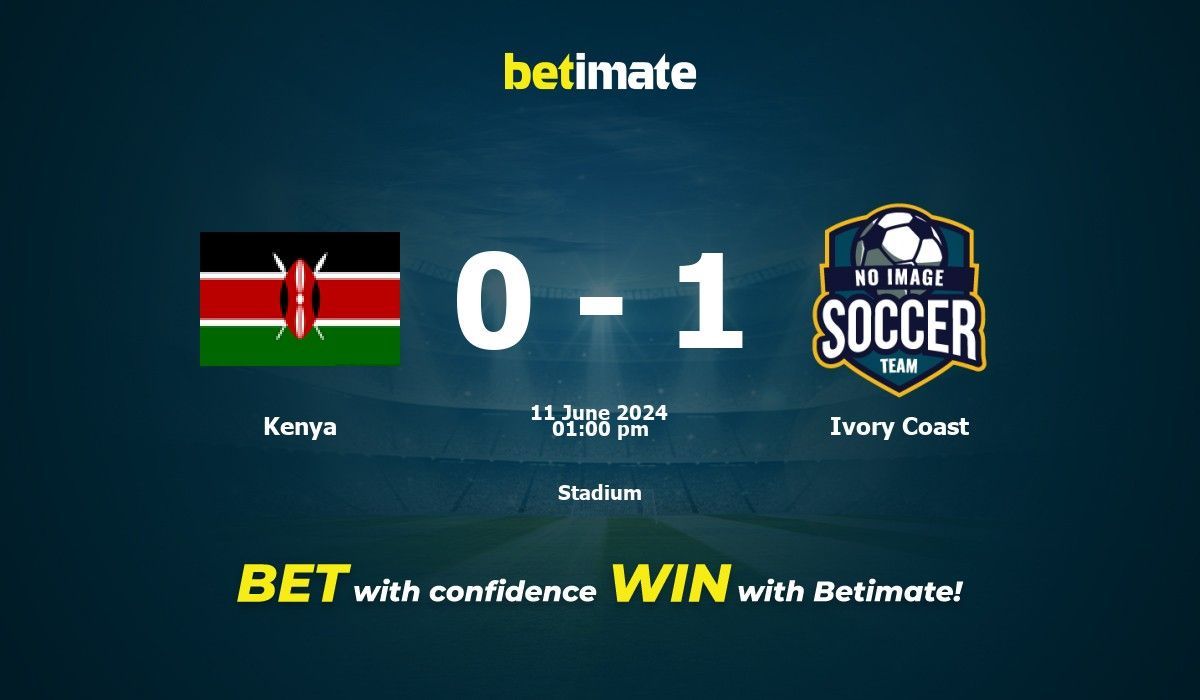 Kenya Ivory Coast Prediction: Simple Betting Guide!