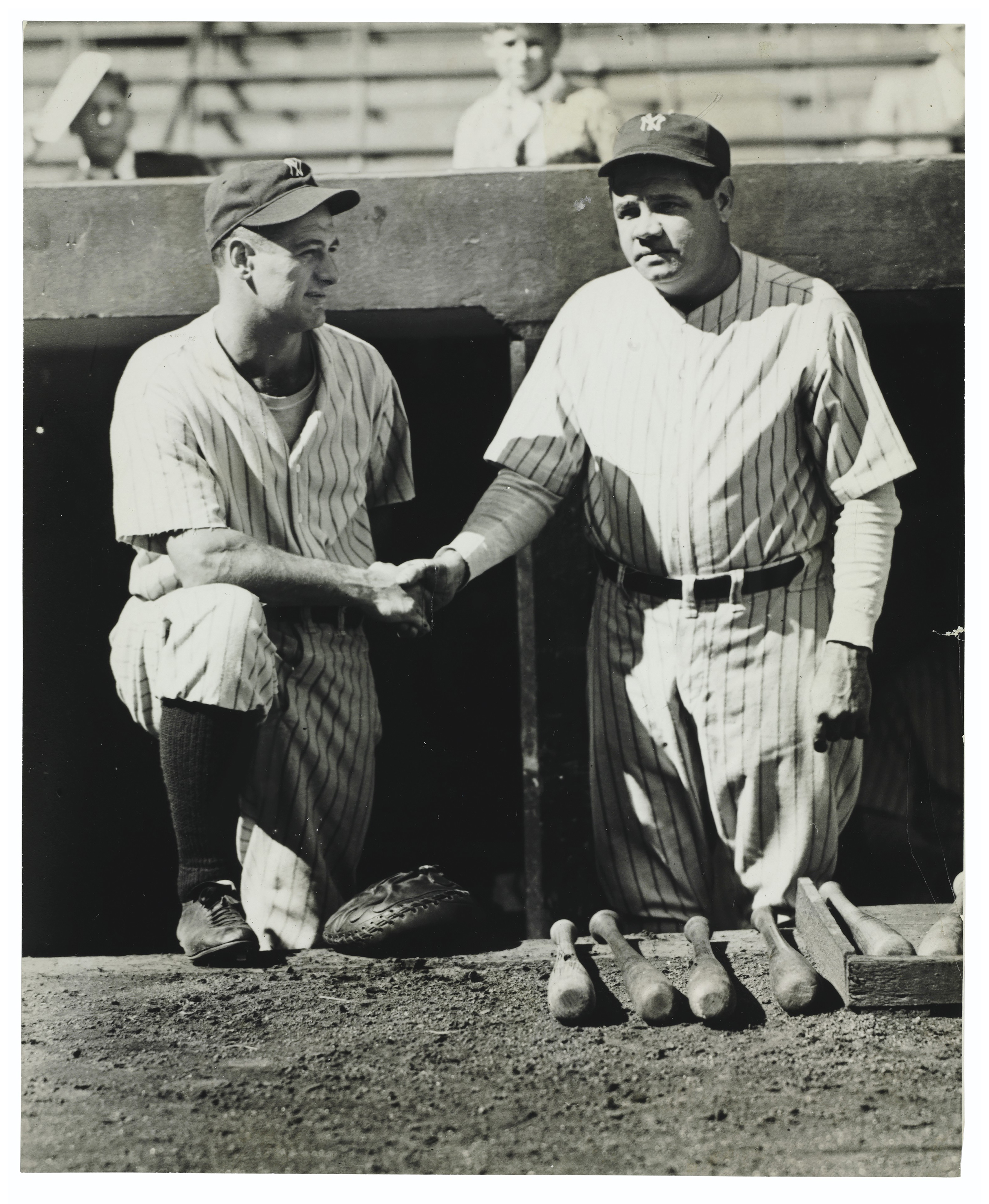 Amazing Photo of Babe Ruth and Lou Gehrig: Explore Baseballs Golden Age.