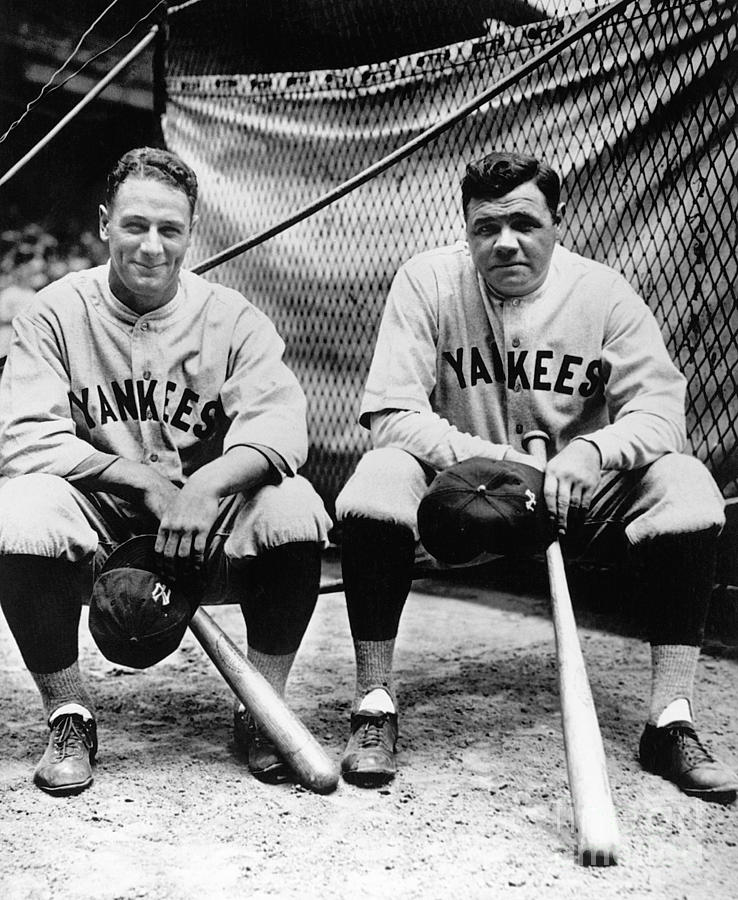 Amazing Photo of Babe Ruth and Lou Gehrig: Explore Baseballs Golden Age.